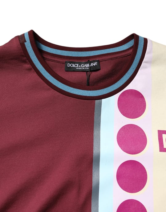 Geometrisches Print T-Shirt mit Kurzarm - Image 5