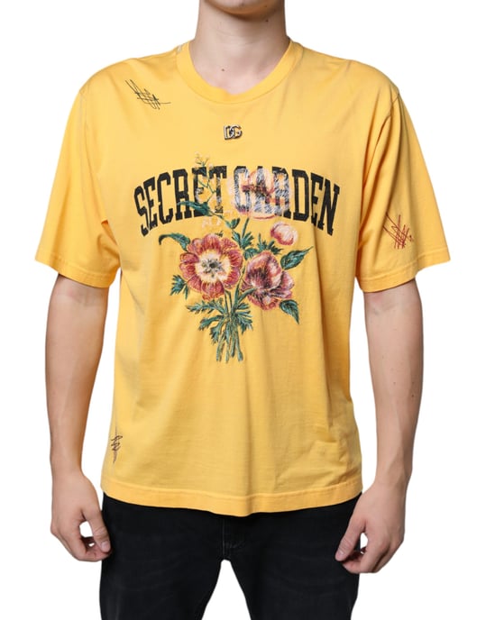 Geheime Garten Floral Stickerei T-Shirt - Image 2