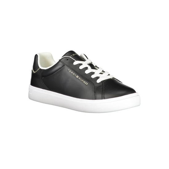 Tommy Hilfiger Ledersneaker FW0FW04276 - Schwarz - Image 2