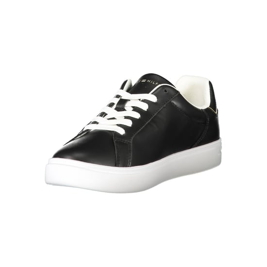 Tommy Hilfiger Ledersneaker FW0FW04276 - Schwarz - Image 3