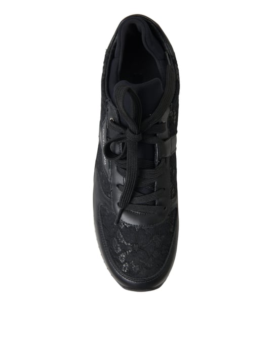 Florale Spitzen-Sneaker Modell La10369 - Image 3