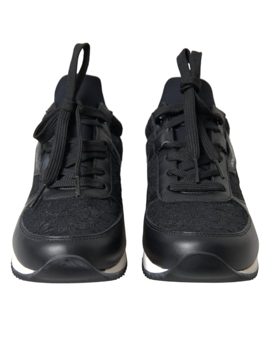 Florale Spitzen-Sneaker Modell La10369 - Image 4