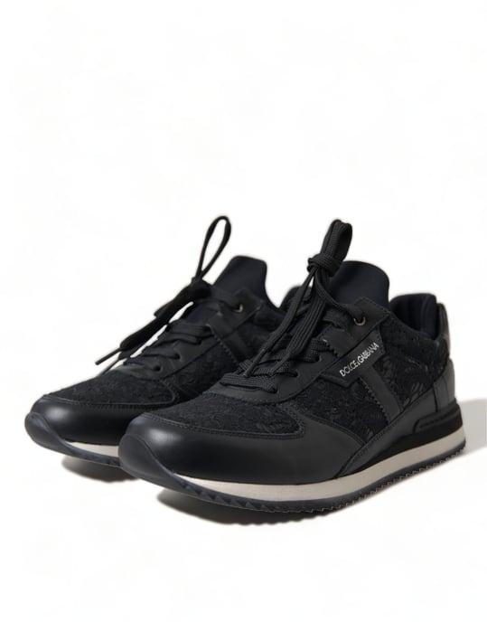 Florale Spitzen-Sneaker Modell La10369 - Image 5