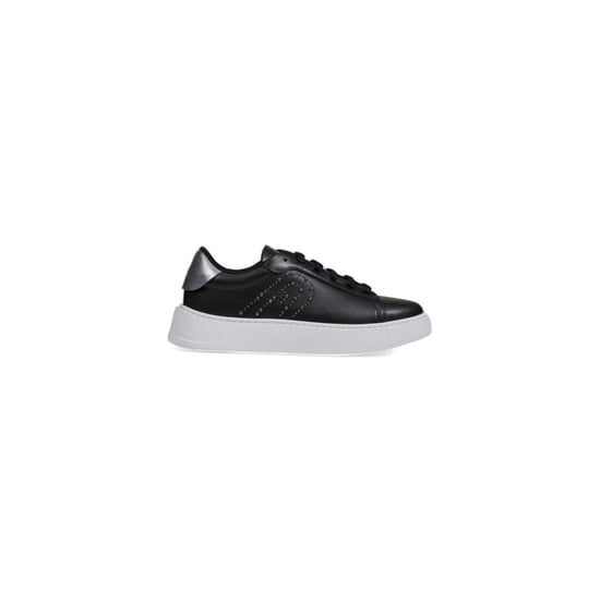 Nieten-Plattform-Sneaker aus Leder - Image 1