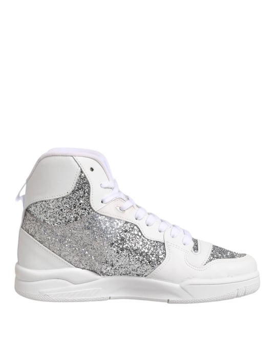 Glitzer High-Top Sneaker - Image 1
