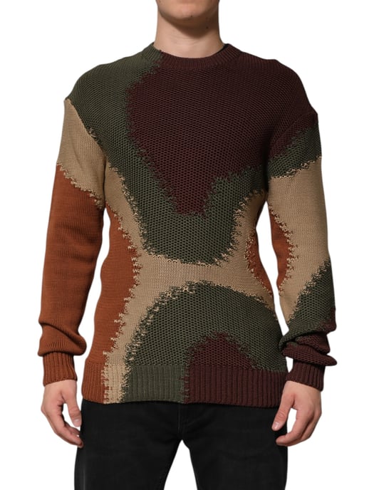 Farbenblock Pullover mit Rundhalsausschnitt - Image 2