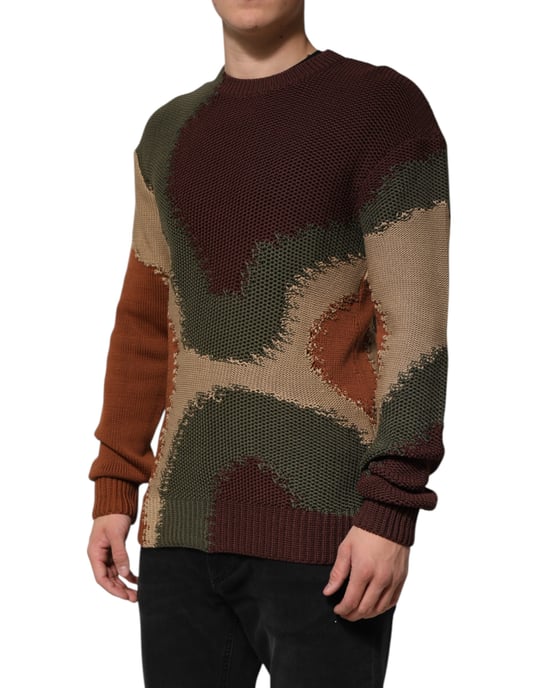 Farbenblock Pullover mit Rundhalsausschnitt - Image 3