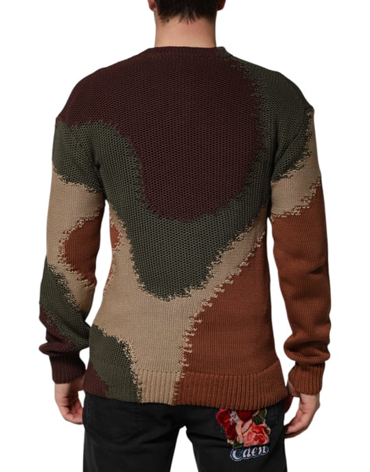 Farbenblock Pullover mit Rundhalsausschnitt - Image 4