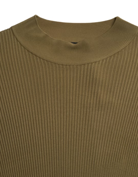 Rippstrick Pullover mit Stehkragen - Image 6