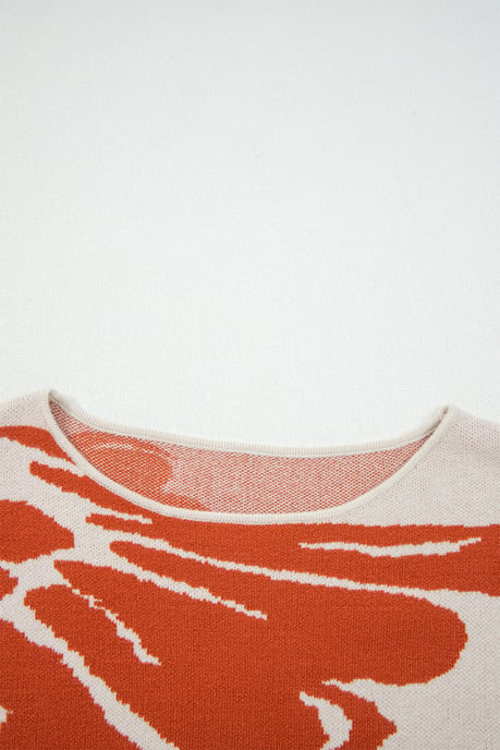 Blumenmuster-Pullover - Image 6