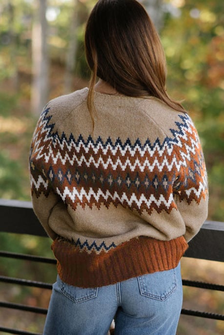 Pullover mit Fair-Isle-Muster - Image 2