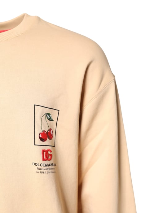 Dolce Gabbana Kirsche Pullover Sweatshirt - Image 3