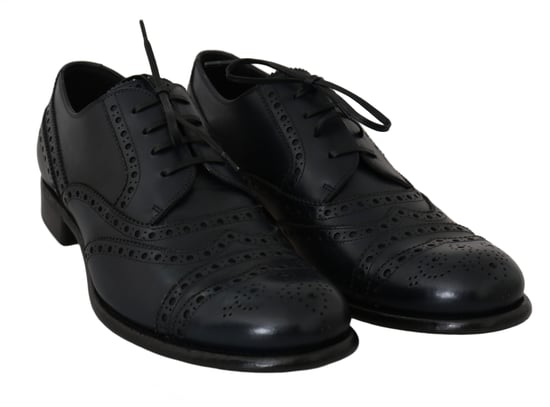 Leder Brogue Oxford Schuhe Wingtip Modell - Image 2