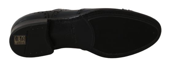 Leder Brogue Oxford Schuhe Wingtip Modell - Image 5