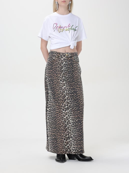 Leopardenmuster Maxi-Rock - Image 2