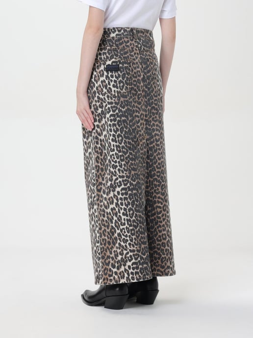 Leopardenmuster Maxi-Rock - Image 3