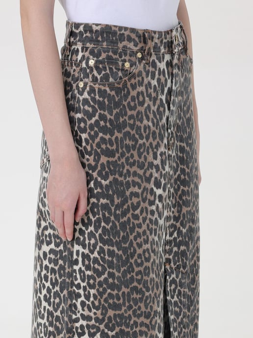 Leopardenmuster Maxi-Rock - Image 4