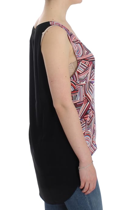 Abstraktes Print Highlow Tanktop - Image 3