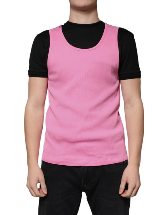 Rippenshirt Pink - Image 2