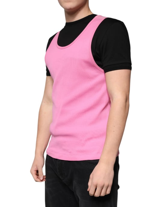Rippenshirt Pink - Image 3