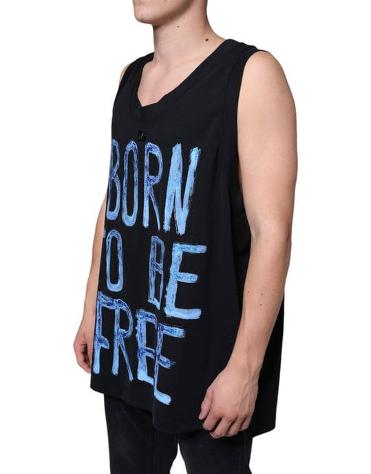 Schwarzes Tanktop Tsh86646 - Image 3