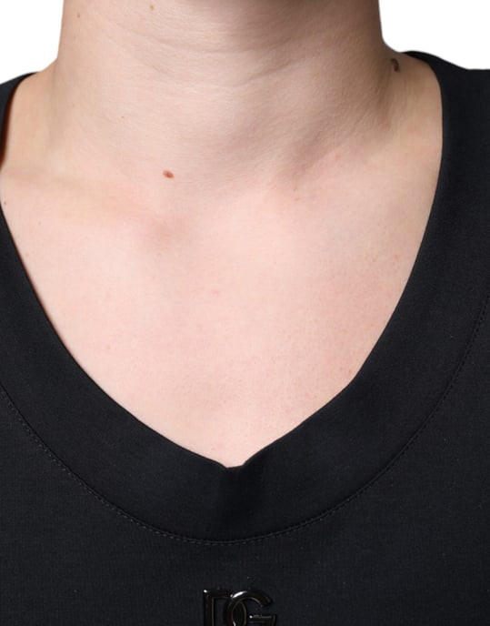 Schwarzes Tanktop Tsh86646 - Image 5
