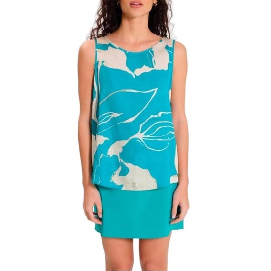Seidenbluse mit floralem Druck - Image 1
