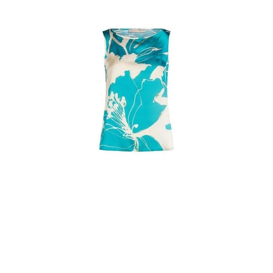 Seidenbluse mit floralem Druck - Image 2