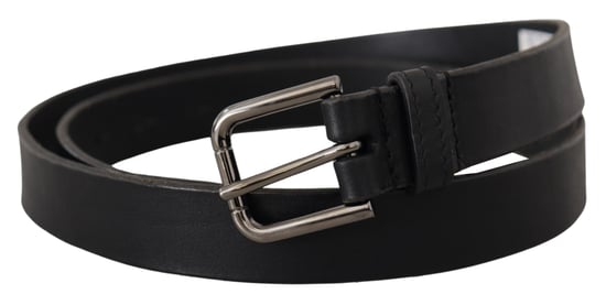 Leder Gürtel mit Gunmetal Schnalle - Image 2