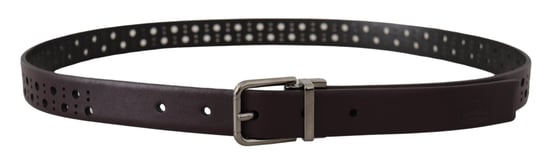 Leder Gürtel Perforiertes Design - Image 3