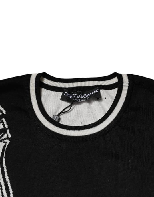 Gitarrenmuster Strickpullover - Image 5