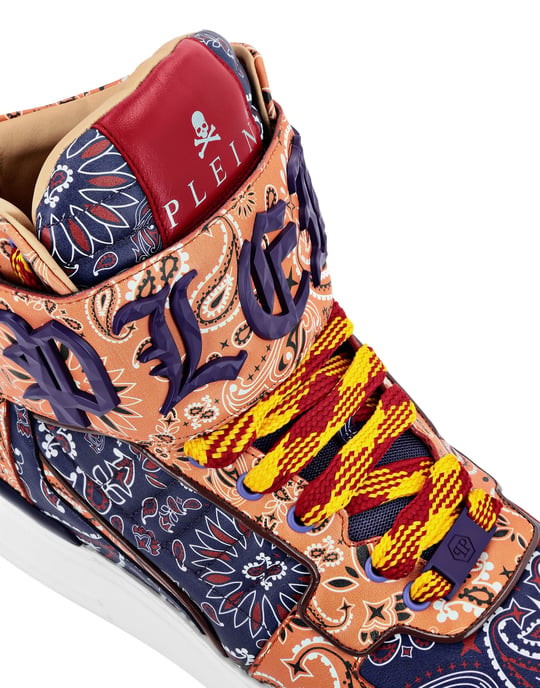 Hightop-Sneaker Paisley - Image 4