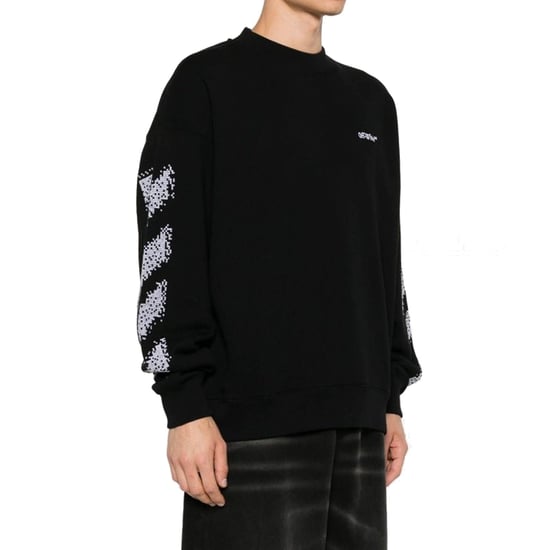 Off-White Pixel Diag Sweatshirt - Image 2