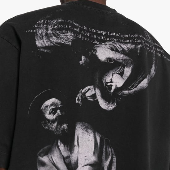 Off White S.Matthew Skate Logo-Print T-Shirt - Image 4