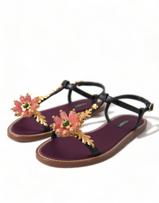 Blumengeschmückte Sandalen Modell La10367 - Image 3