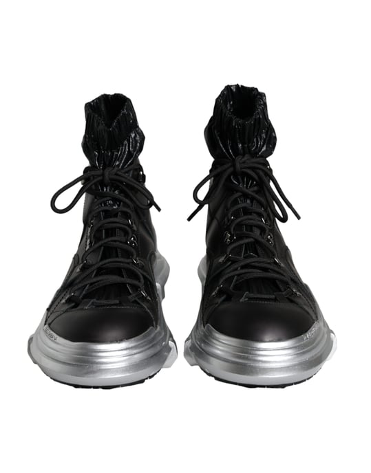 Dolce & Gabbana Portofino Schnürstiefel - Schwarz - Image 2