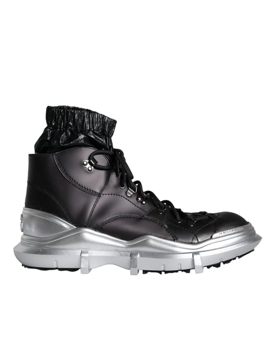 Dolce & Gabbana Portofino Schnürstiefel - Schwarz - Image 5
