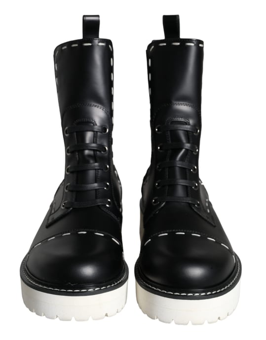 Leder Schnürstiefel Dg0123 - Image 2