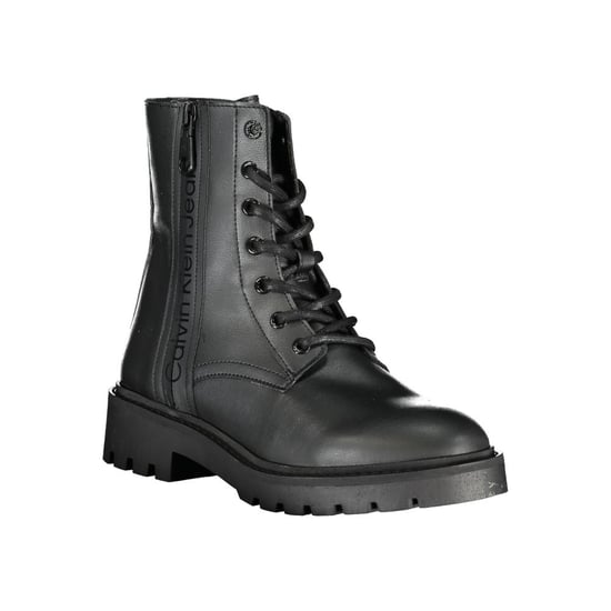 Calvin Klein Kampfstiefel Modell KW0KW00225 - Schwarz - Image 2