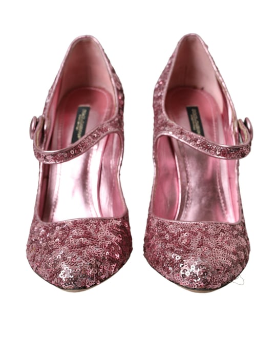 Pailletten Mary Jane Pumps - Image 2
