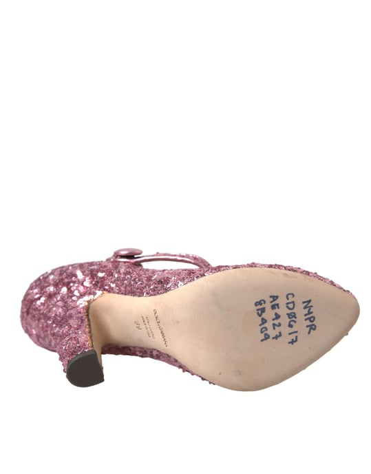 Pailletten Mary Jane Pumps - Image 6