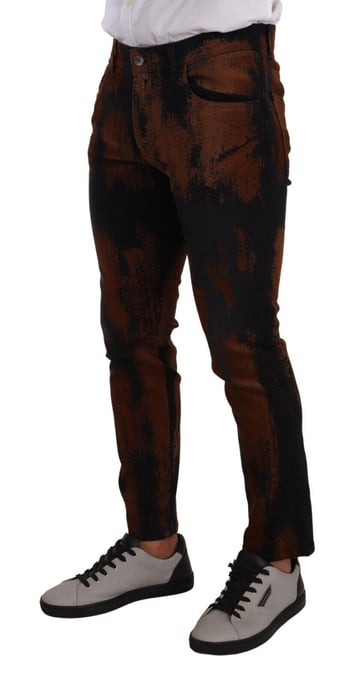 Farbklecks Skinny Jeans - Image 2