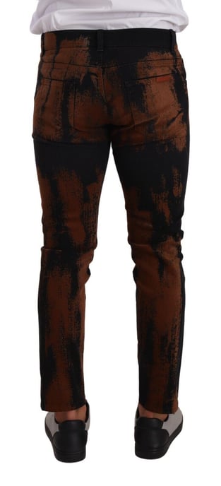 Farbklecks Skinny Jeans - Image 3