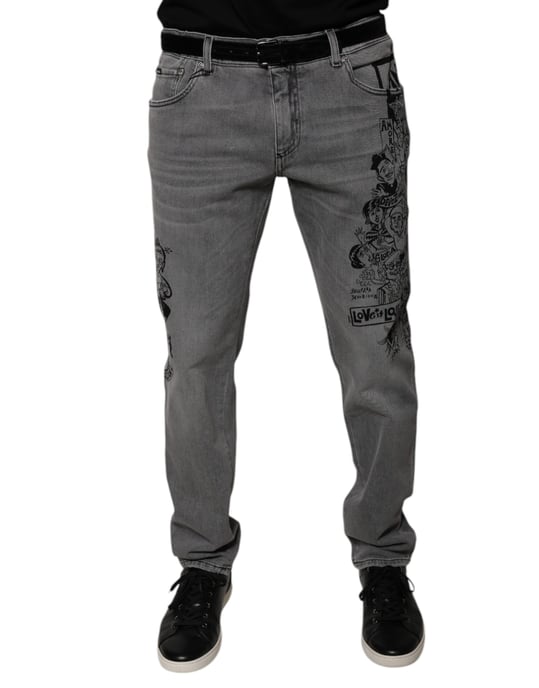 Gerade Jeans Love Is Love Stil - Image 1