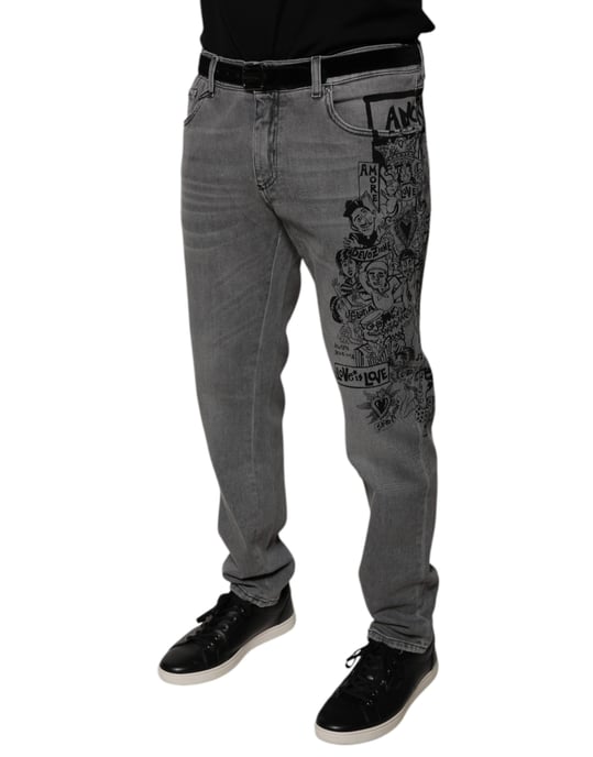 Gerade Jeans Love Is Love Stil - Image 3