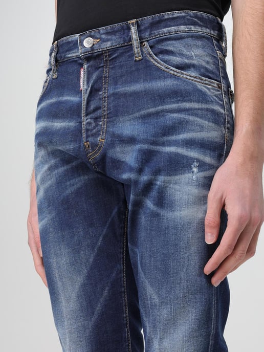Skater Cool Guy Verwaschene Jeans - Image 4