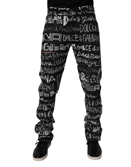 Dolce Gabbana Graffiti Jeans - Image 1