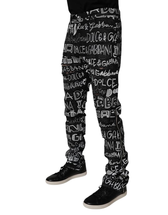 Dolce Gabbana Graffiti Jeans - Image 3