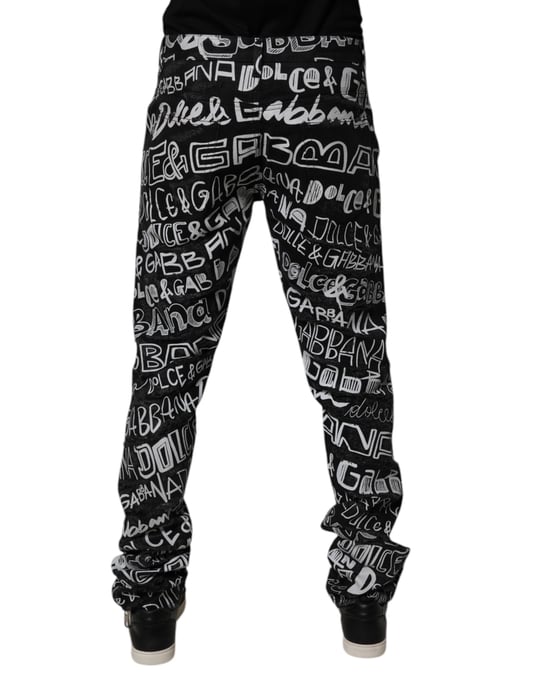 Dolce Gabbana Graffiti Jeans - Image 4