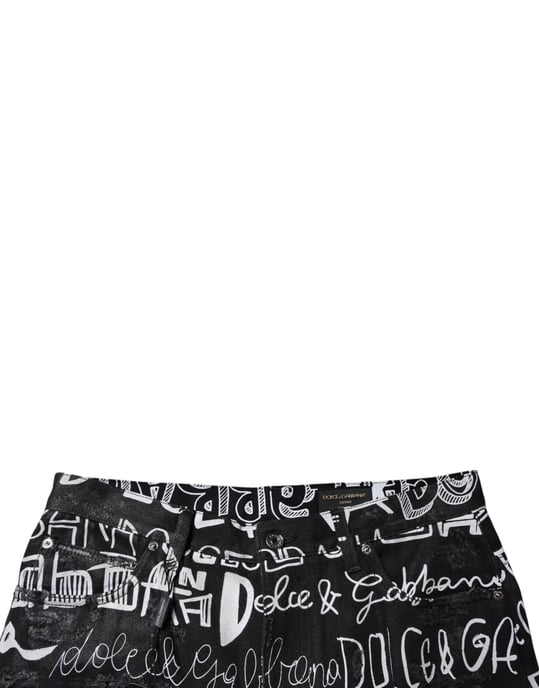 Dolce Gabbana Graffiti Jeans - Image 5